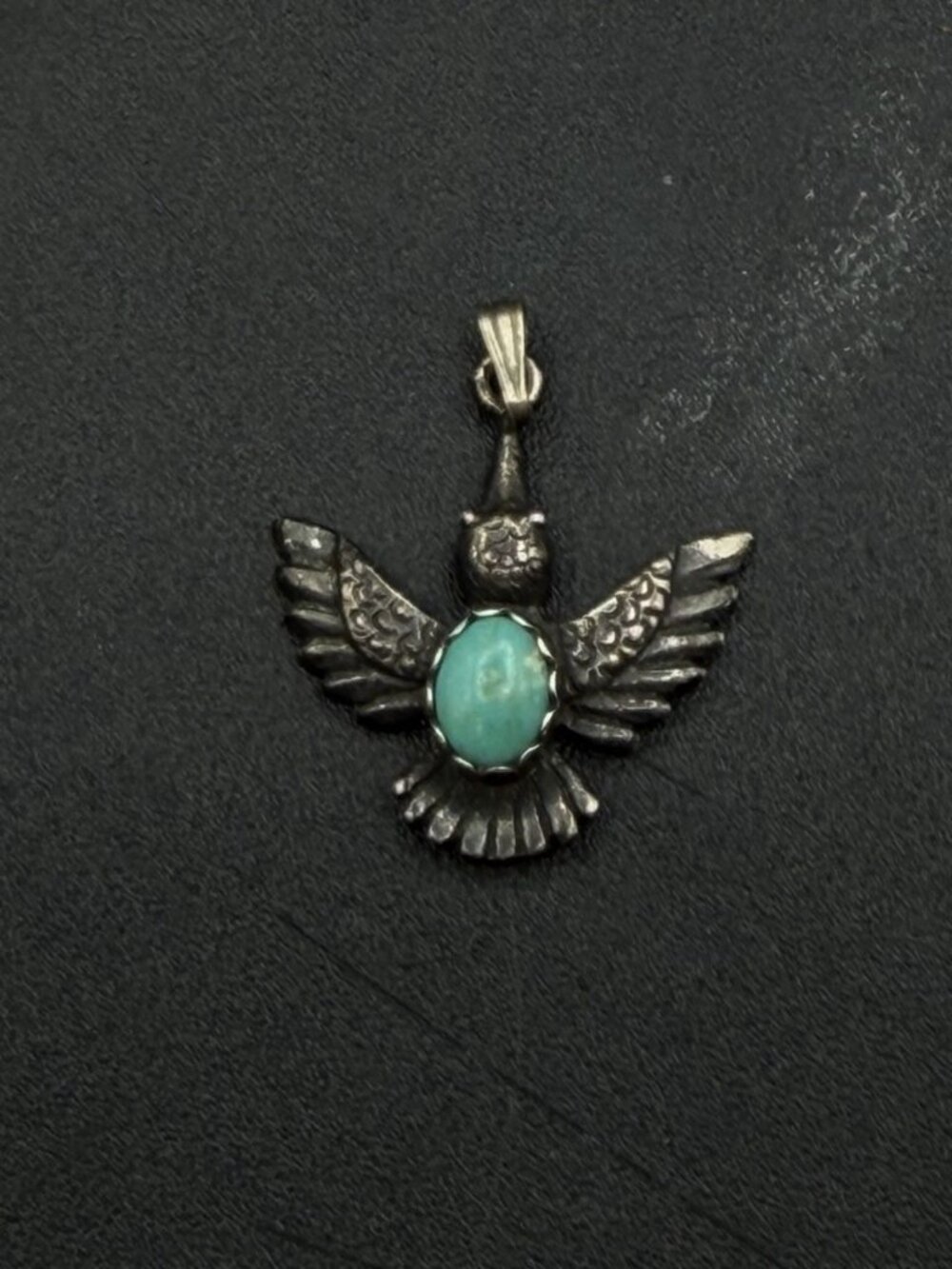 Hummingbird MAISEL'S Indian Trading Post Sterling Pendant Vintage